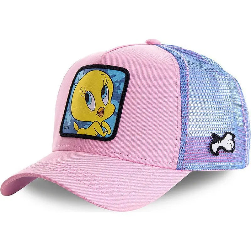 Casquette de camionneur américaine, casquette d'opérabilité de dessin animé.