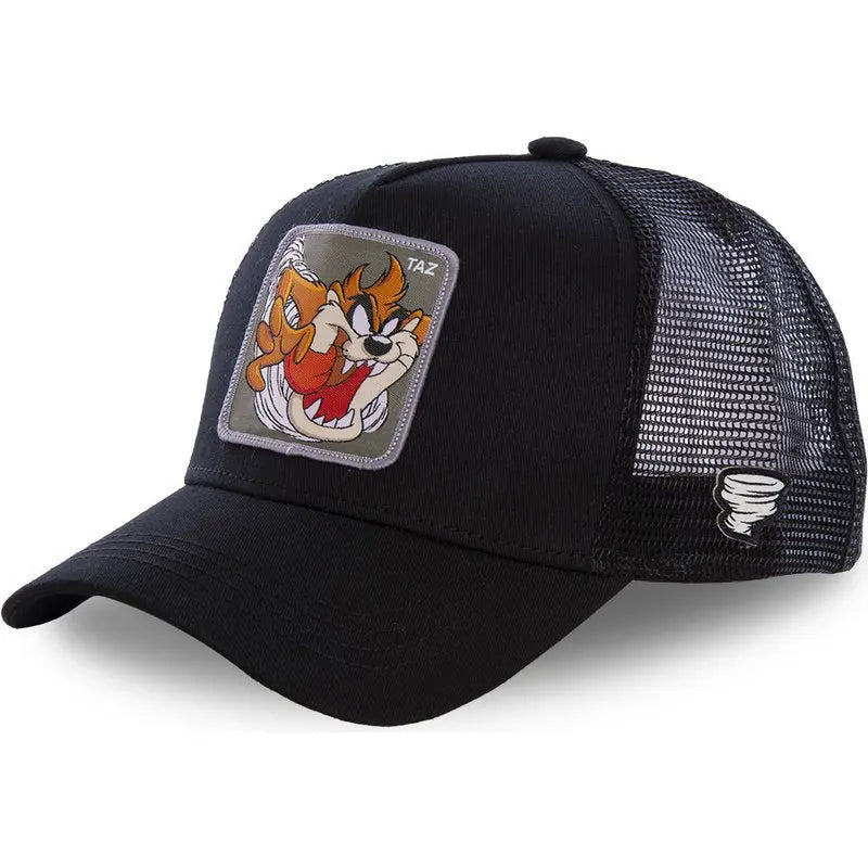 Casquette de camionneur américaine, casquette d'opérabilité de dessin animé.
