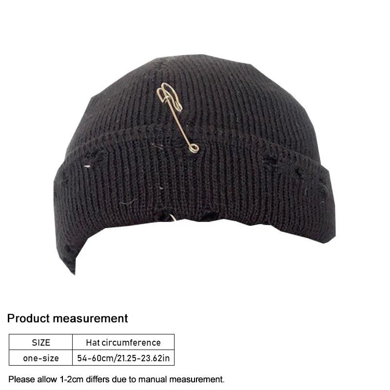 Bonnet d'Hiver Harajuku Y2K Tricoté - Atlascap
