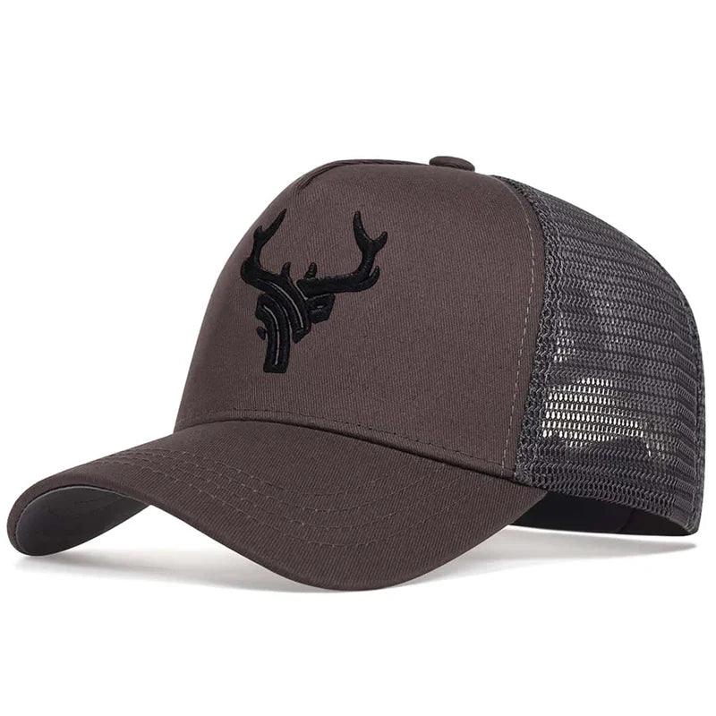 Casquette Trucker Antler Brodée Unisexe - Atlascap