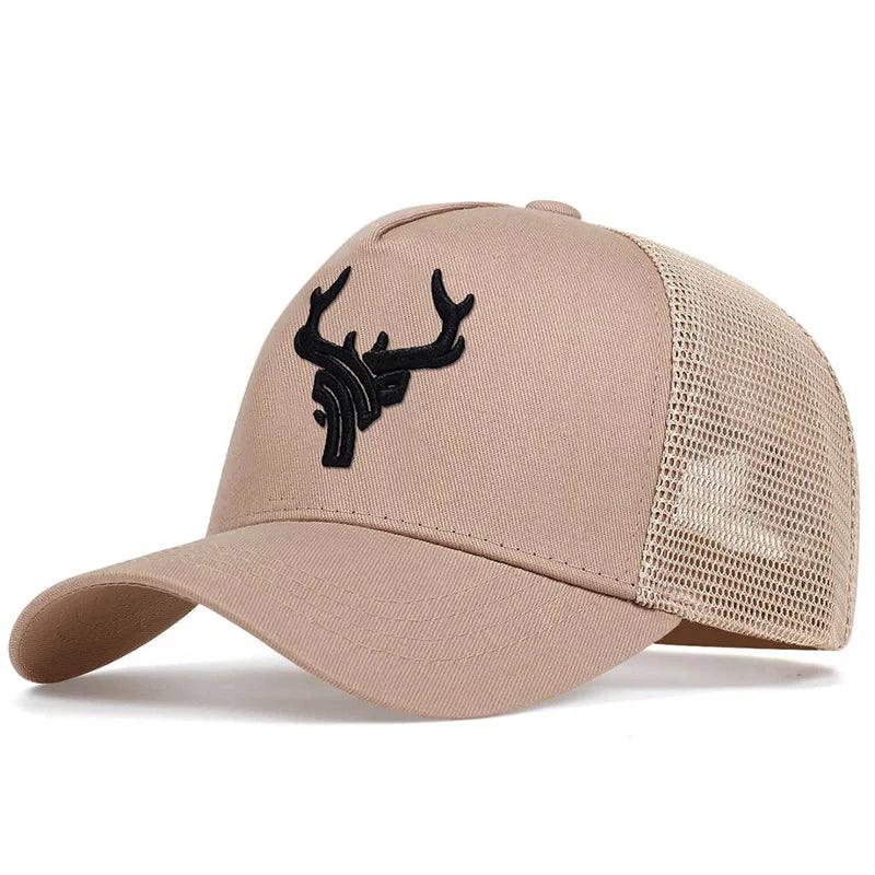 Casquette Trucker Antler Brodée Unisexe - Atlascap