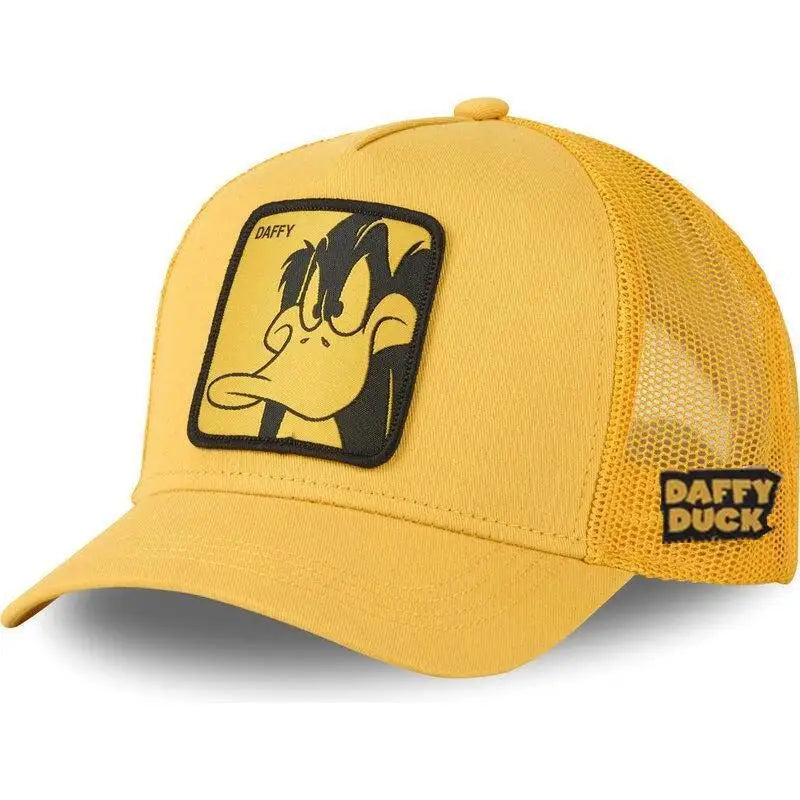 Casquette de camionneur américaine, casquette d'opérabilité de dessin animé.