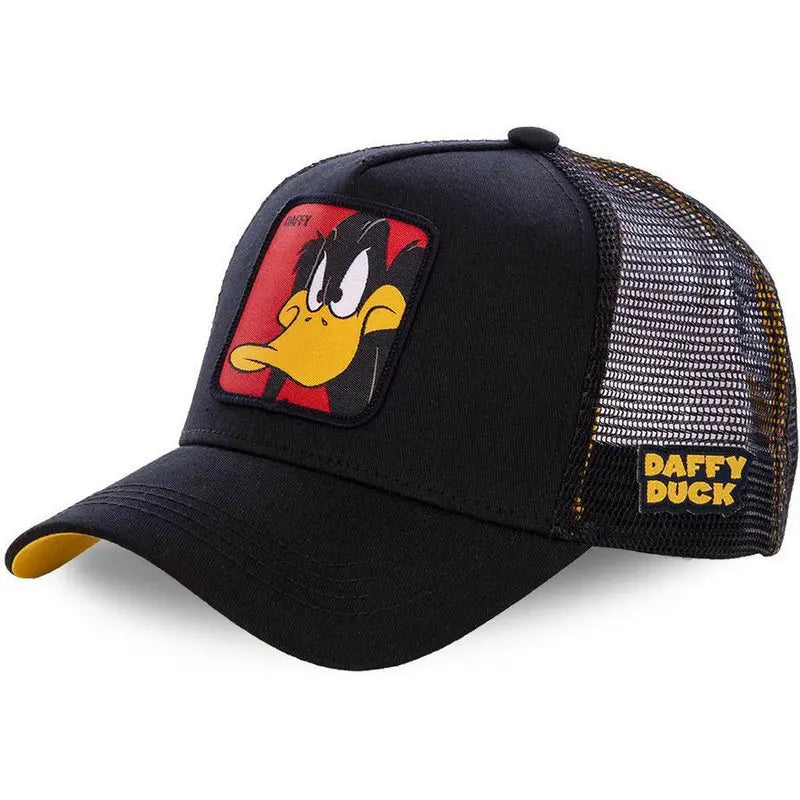 Casquette de camionneur américaine, casquette d'opérabilité de dessin animé.